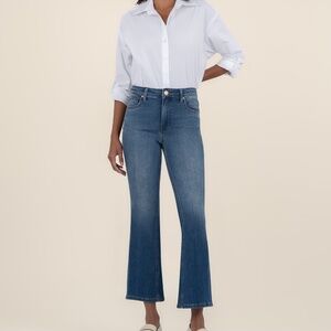 Kut from the Kloth Kelsey High Rise Ankle Flare Size 44 / Miracles W/Med Base Wa